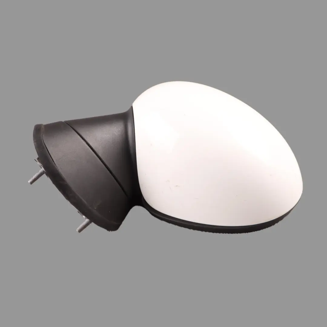 Wing Mirror Mini Cooper One R55 R56 Outside Left N/S Door White 3 Pins