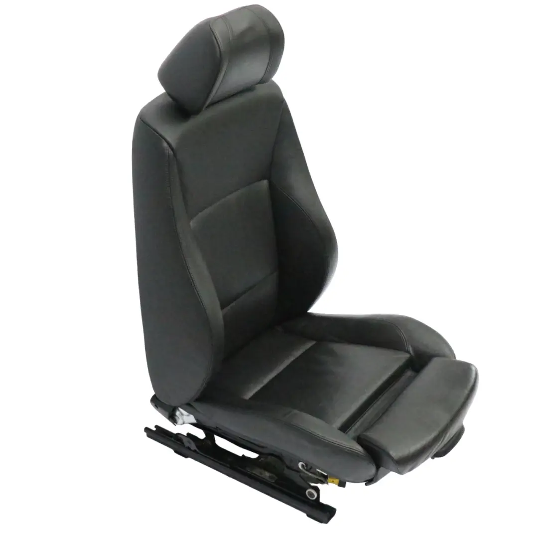 Front Seat BMW E90 E91 Left N/S Heated Black Leather Dakota Lumbar Memory