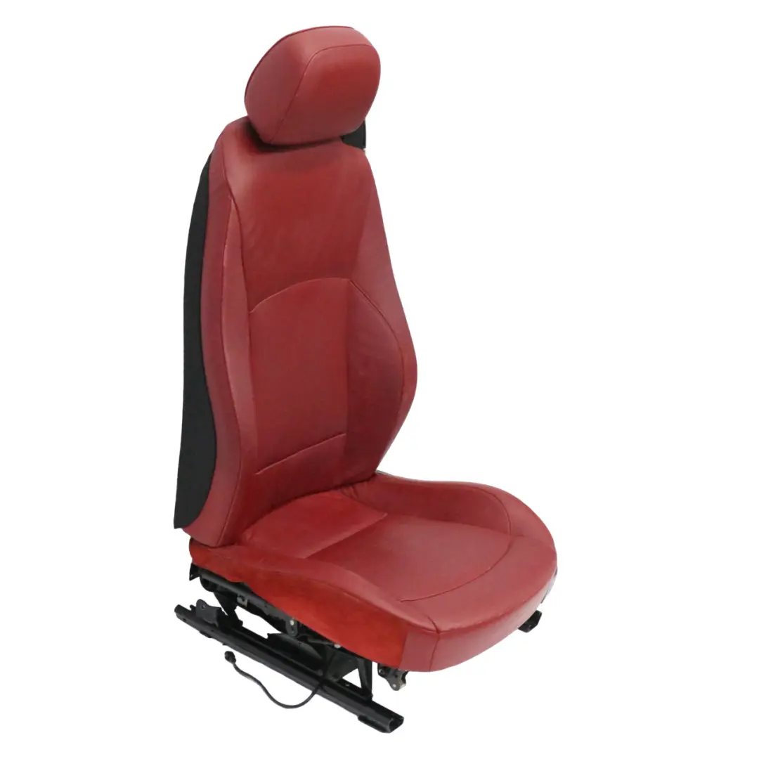 BMW Z4 E85 E86 Cabrio Roadster Red Leather Front Left N/S Seat Oregon Memory