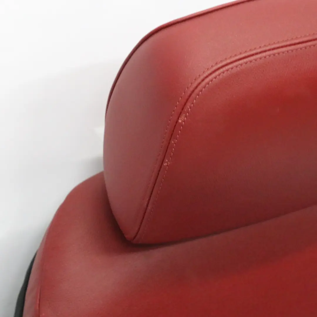 BMW Z4 E85 E86 Cabrio Roadster Red Leather Front Left N/S Seat Oregon Memory