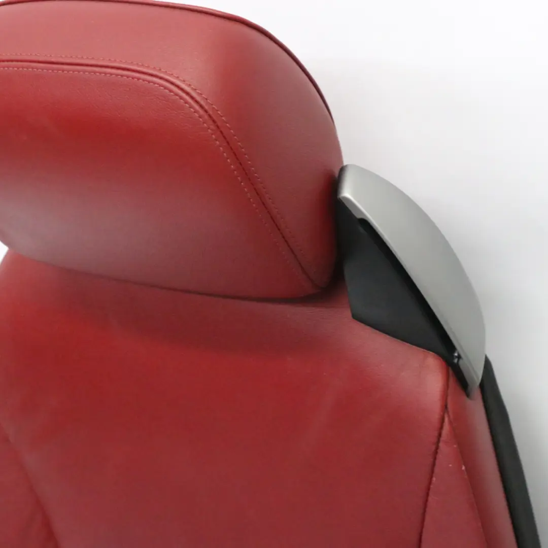 BMW Z4 E85 E86 Cabrio Roadster Red Leather Front Left N/S Seat Oregon Memory