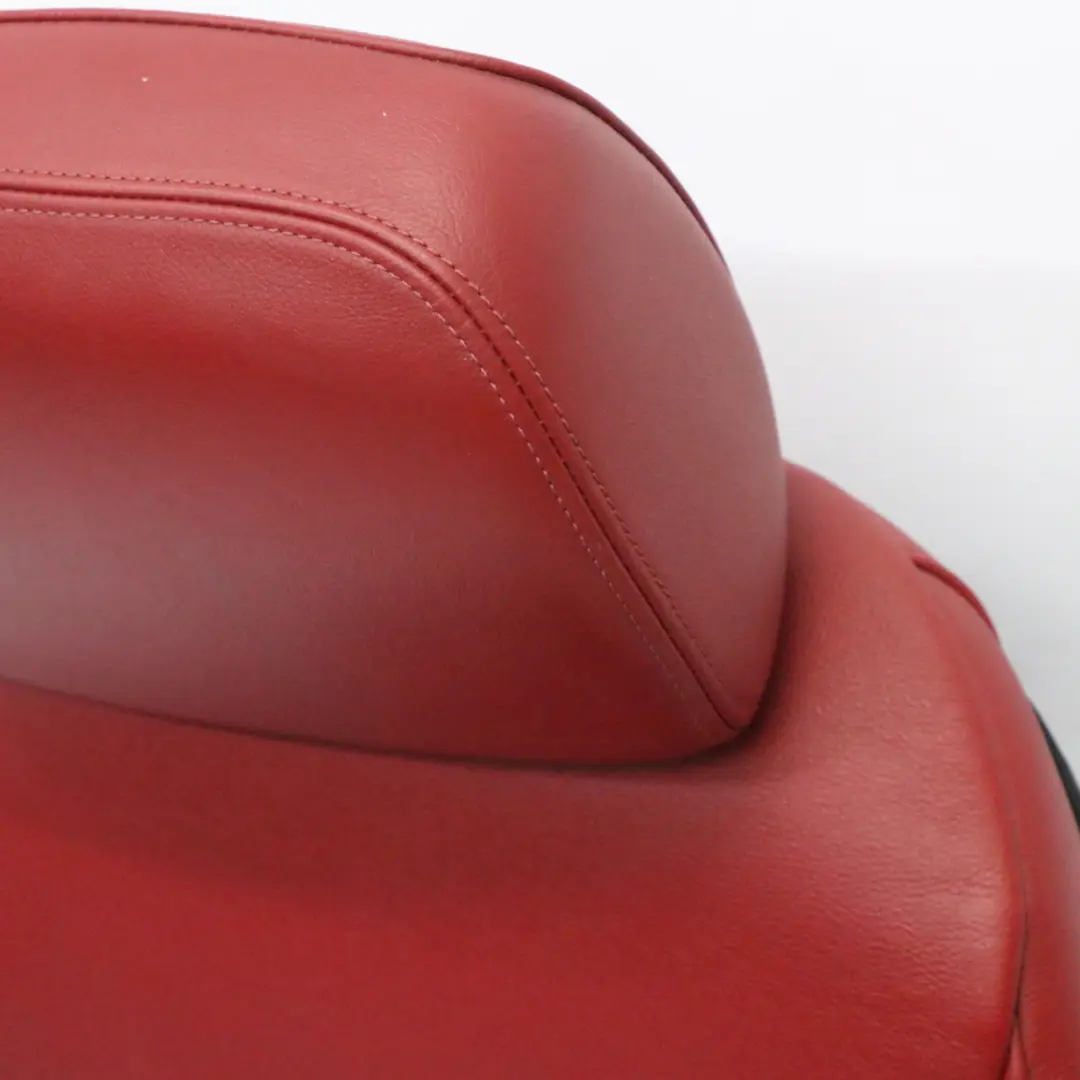 Front Seat BMW Z4 E85 E86 Cabrio Roadster Right O/S Red Leather Oregon Memory