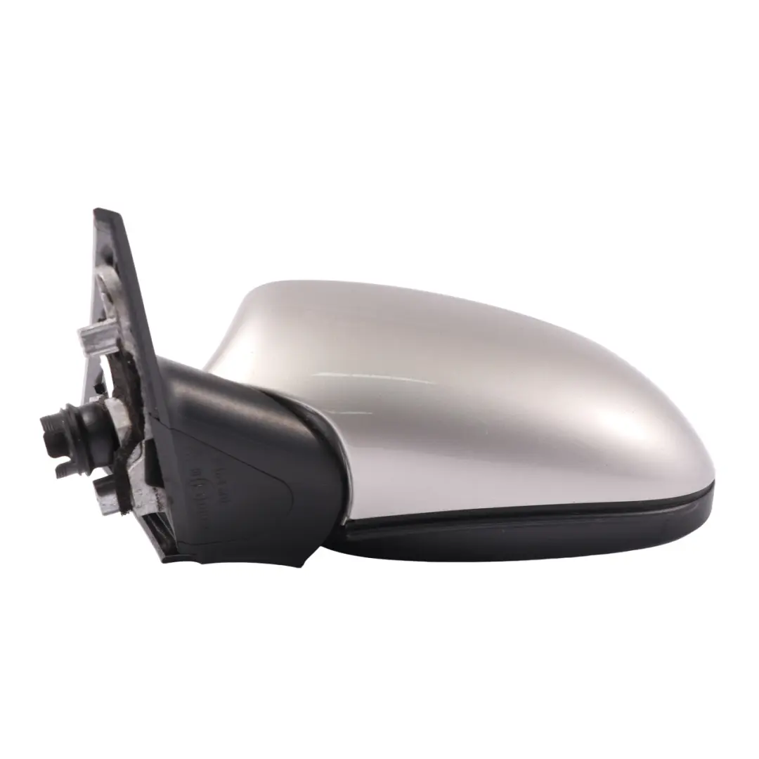 BMW 1 E81 E88 1 Power Fold Heated Left N/S  Wing Mirror Kaschmir Silver A72