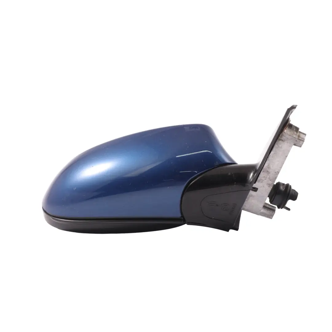 BMW E87 M Sport Power Fold Heated Right O/S Wing Mirror Le Mans Blau Blue - 381