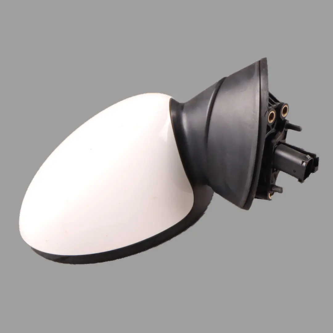 Wing Mirror Mini Cooper One R50 R53 Exterior Door Right O/S White 3 Pins