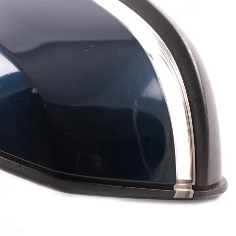 BMW F20 Door Wing Mirror Heated Right O/S Side Mirror Midnight Blue - B38