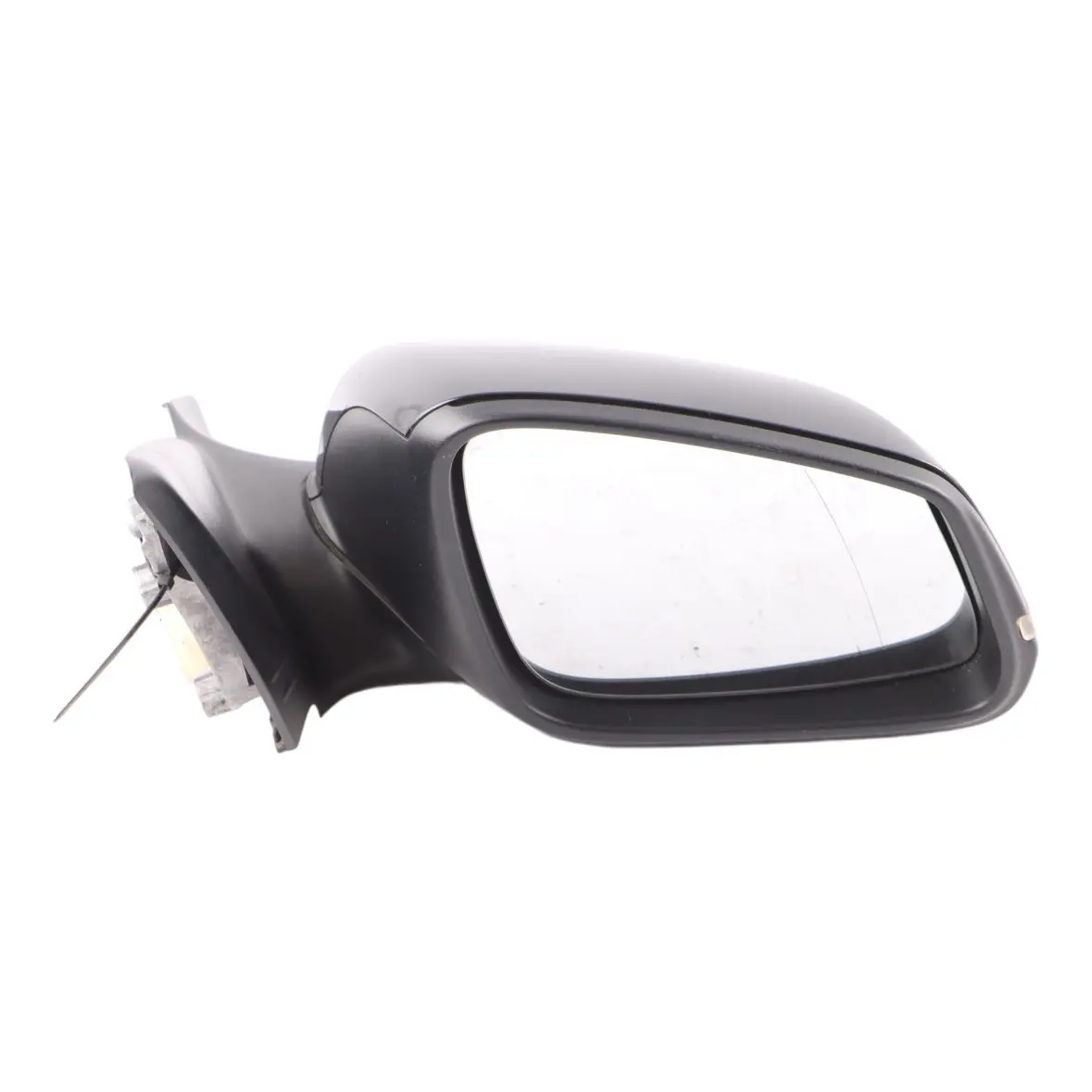 BMW F20 Wing Mirror Heated Right Door O/S Outside 6 Pins Schwarz 2 Black 668