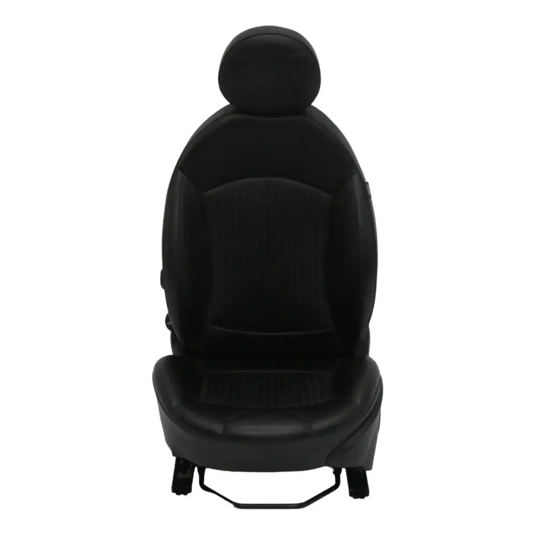 Front Seat MINI R56 R57 LCI Left N/S Side Sport Carbon Black Leather Punch 