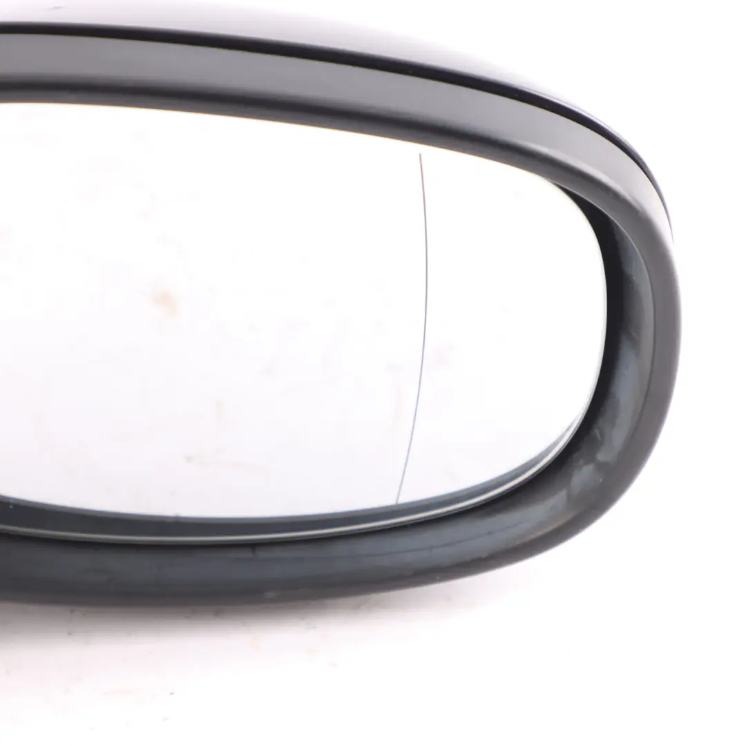 BMW 3 Series 1 E90 E91 LCI Heated Right Wing Mirror O/S Black Sapphire 475