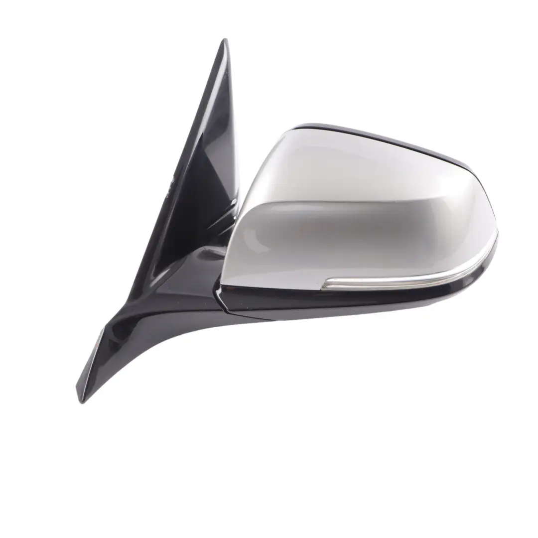 BMW 1 2 Series F21 F22 Left Wing Mirror N/S High Gloss Glacier Silber Silver