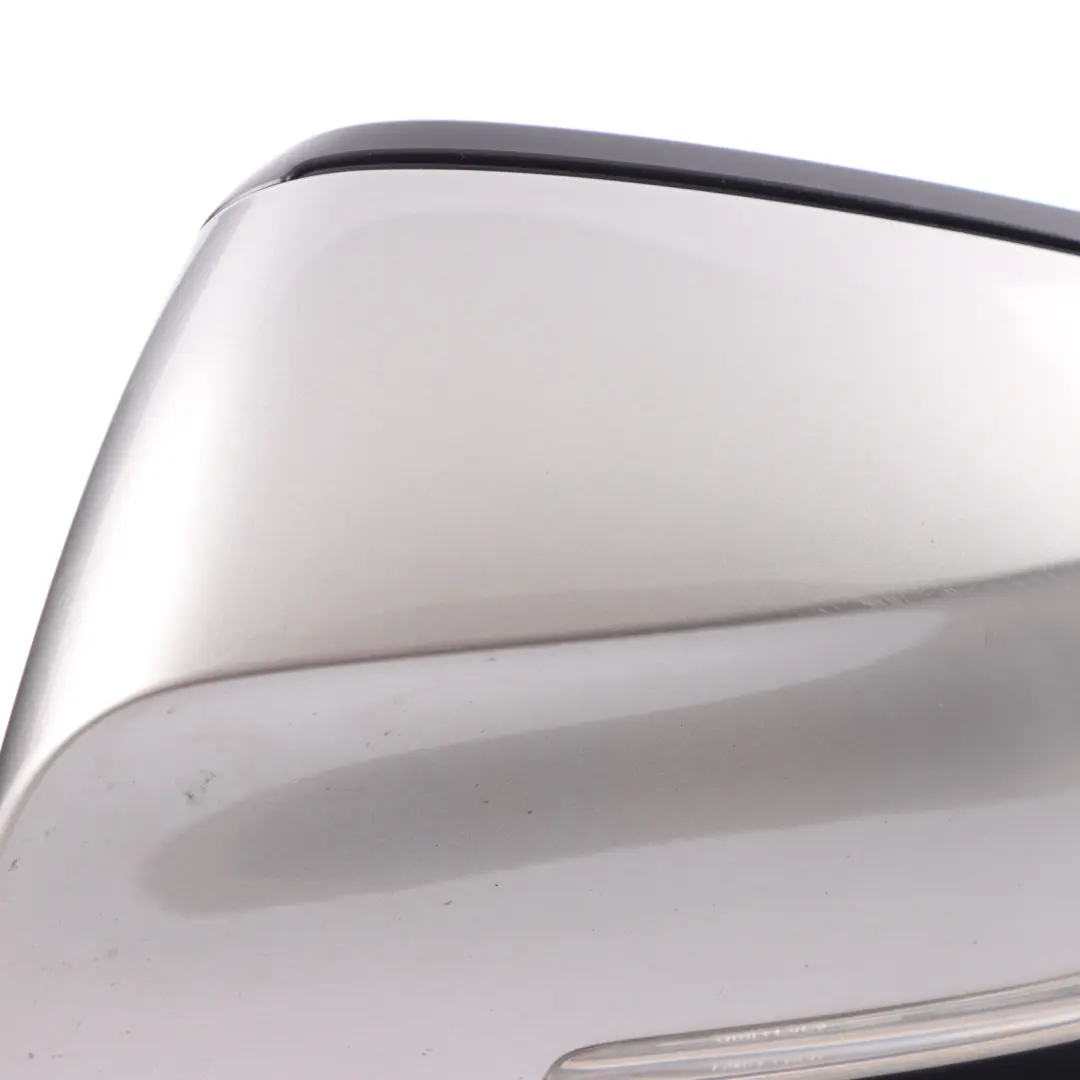BMW 1 2 Series F21 F22 Left Wing Mirror N/S High Gloss Glacier Silber Silver