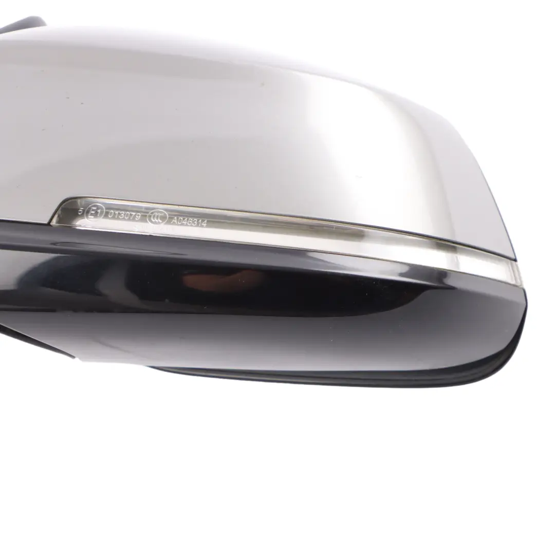 BMW 1 2 Series F21 F22 Left Wing Mirror N/S High Gloss Glacier Silber Silver