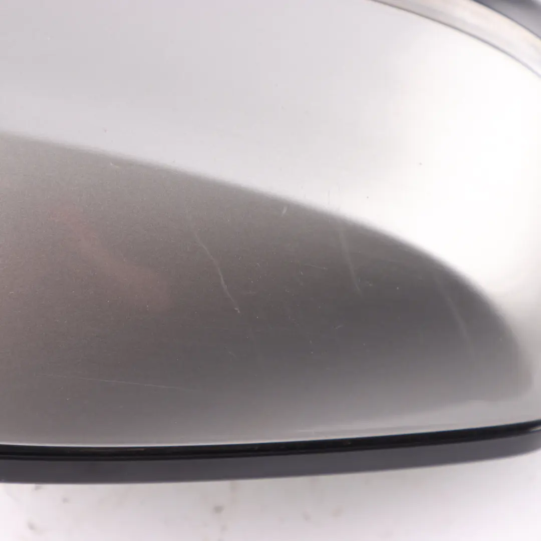 Wing Mirror BMW F21 F22 Right O/S Heated Auto Dip High Gloss Ferric Grey II B55