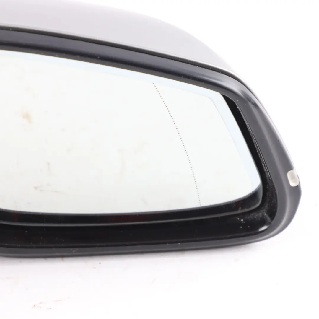 Wing Mirror BMW F21 F22 Right O/S Heated Auto Dip High Gloss Ferric Grey II B55