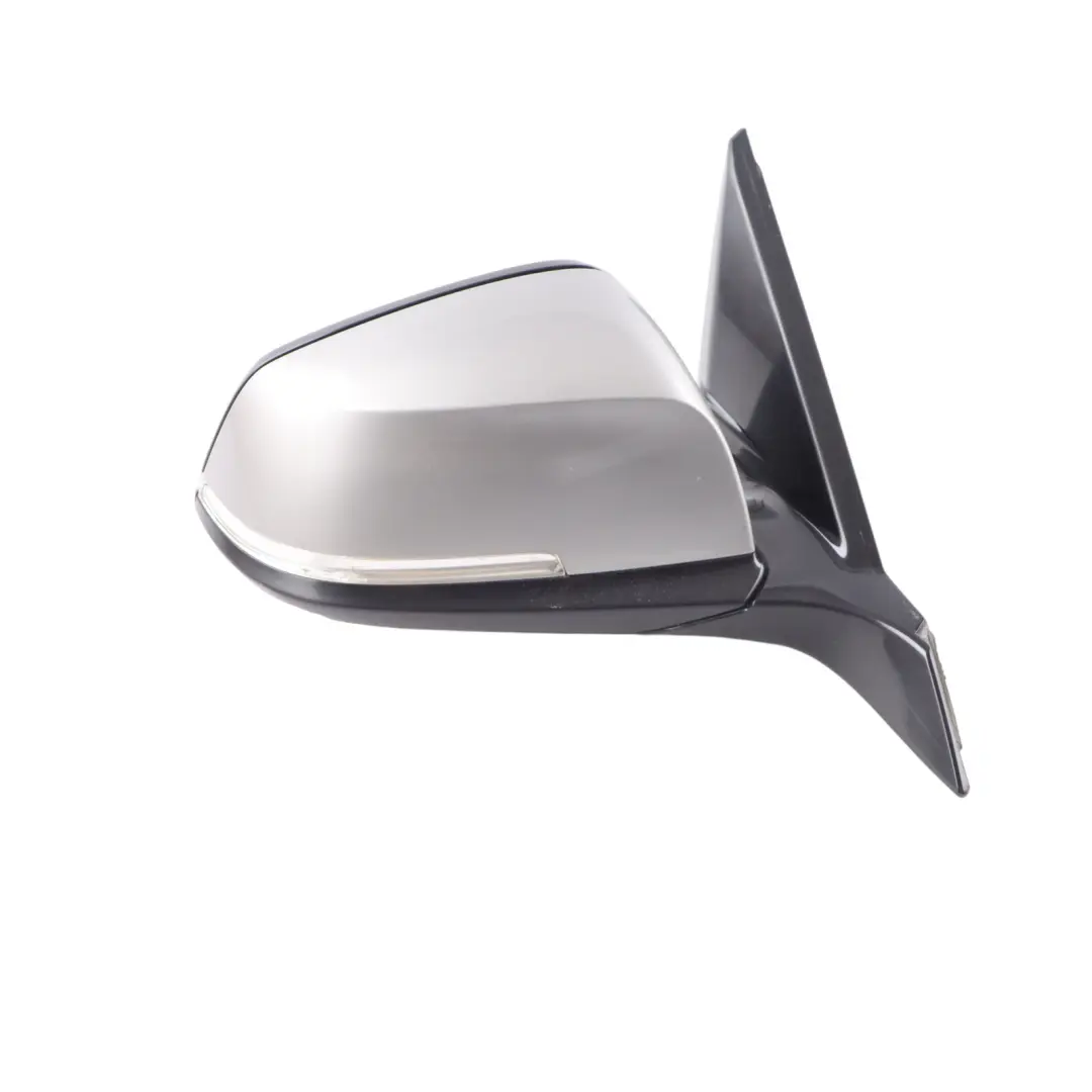 Wing Mirror BMW F21 F22 Right O/S Heated Auto Dip High Gloss Ferric Grey II B55