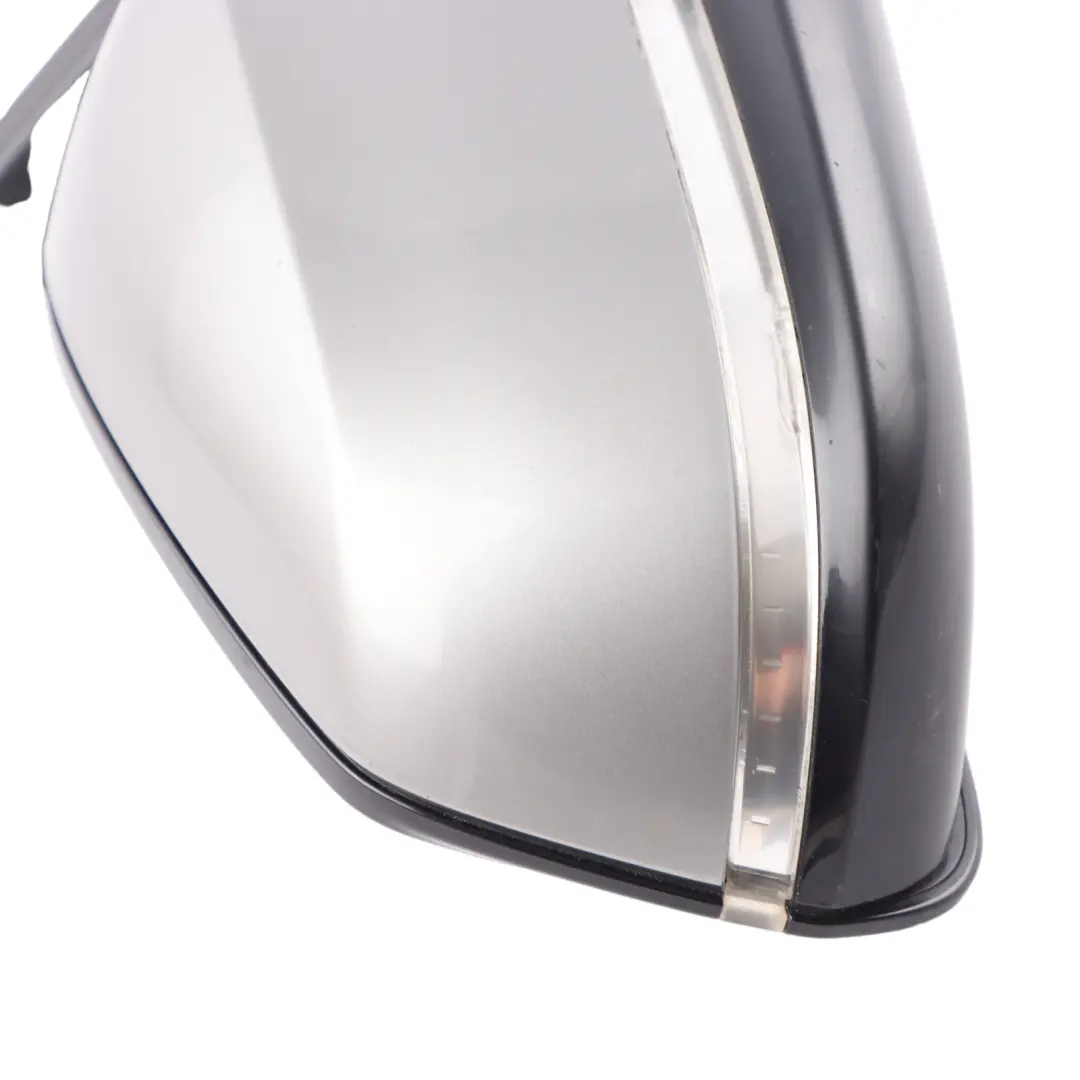 Wing Mirror BMW F21 F22 Right O/S Heated Auto Dip High Gloss Ferric Grey II B55