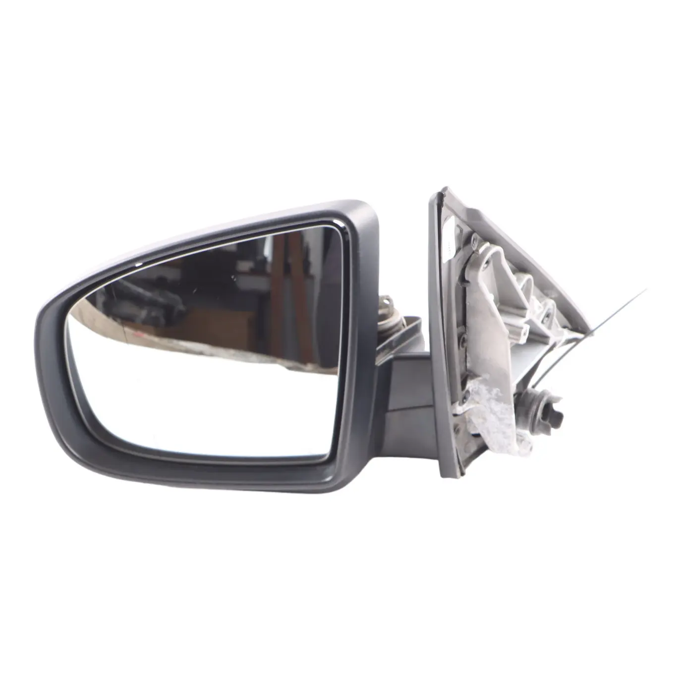 BMW X5 E70 Outside Left Wing Mirror Memory N/S Titansilber Silver - 354