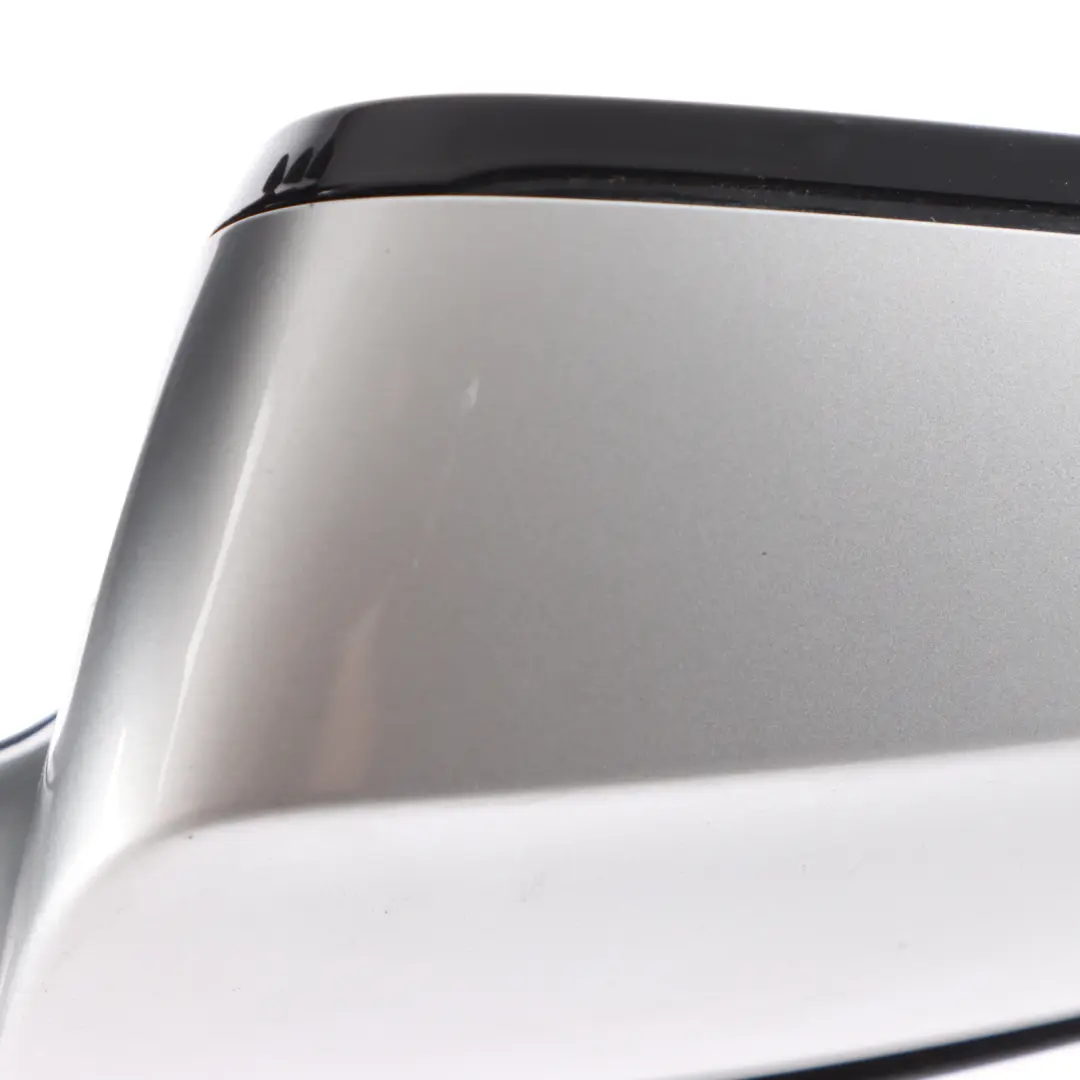 BMW F07 GT Wing Mirror Door Auto Dip Left N/S High Gloss Titan Silver - 354