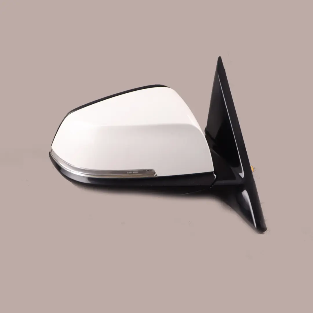 WIng Mirror BMW F32 F33 F36 Right O/S Heated High Gloss 5 Pins Alpine White 300