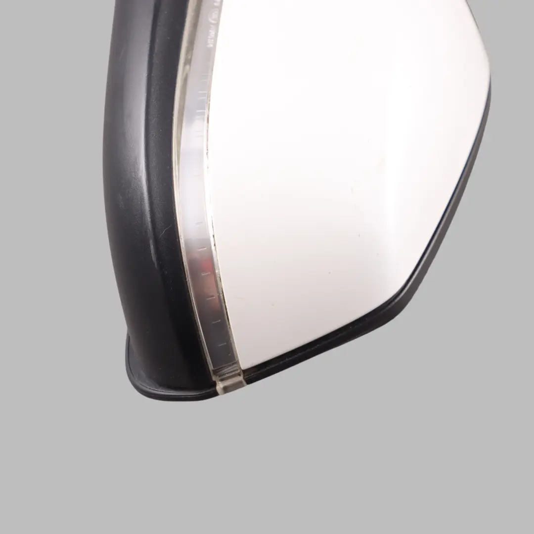 BMW X1 Series E84 Heated Left Wing Mirror N/S Door Mineral White Metallic A96