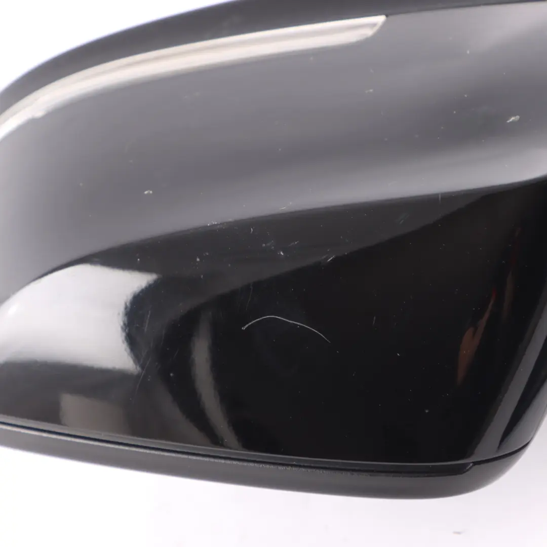 Wing Mirror BMW X1 E84 Heated Front Left N/S Door Indicator Schwarz 2 Black 668