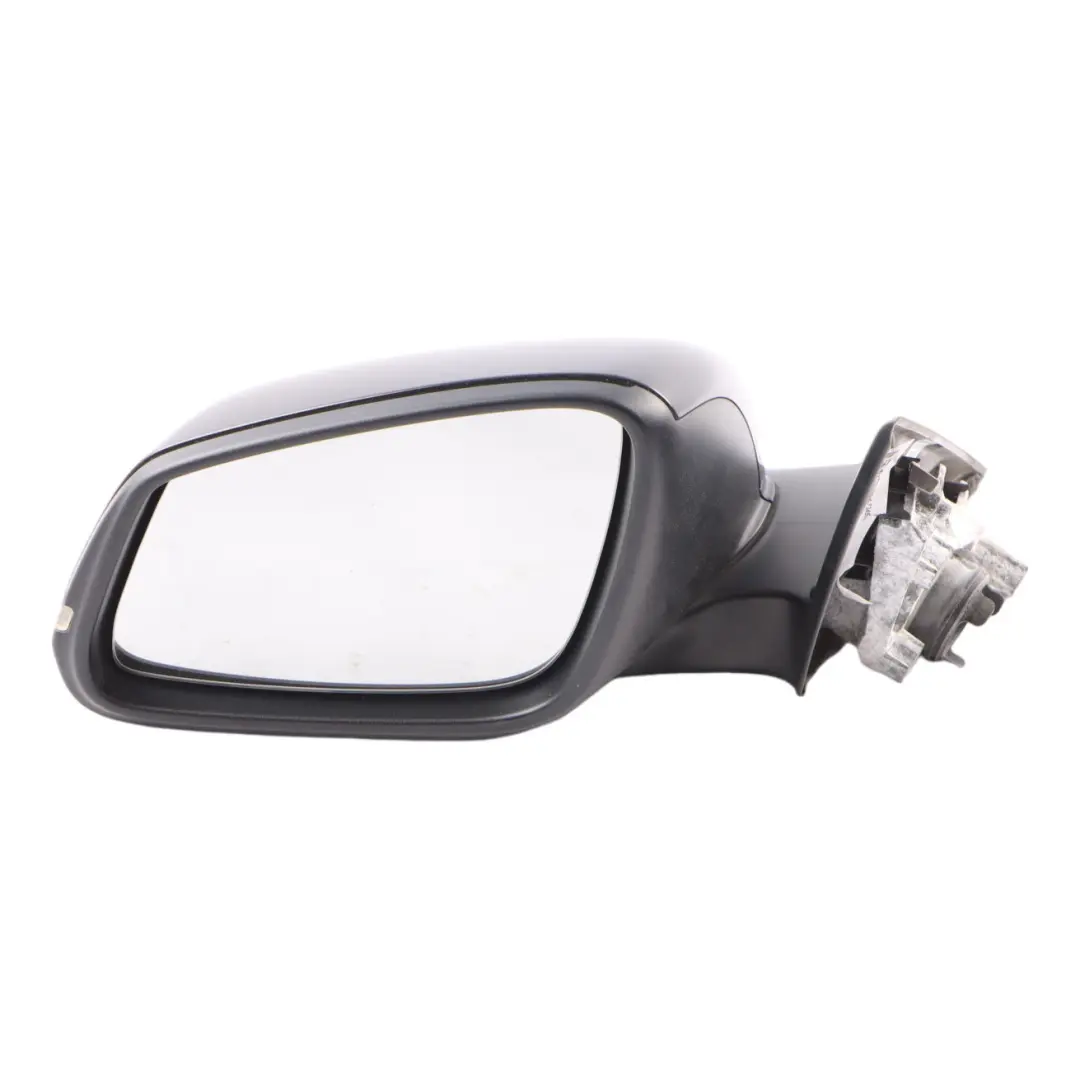 BMW 3 Series F30 F31 Heated Left Wing Mirror N/S Black Sapphire Metallic 475