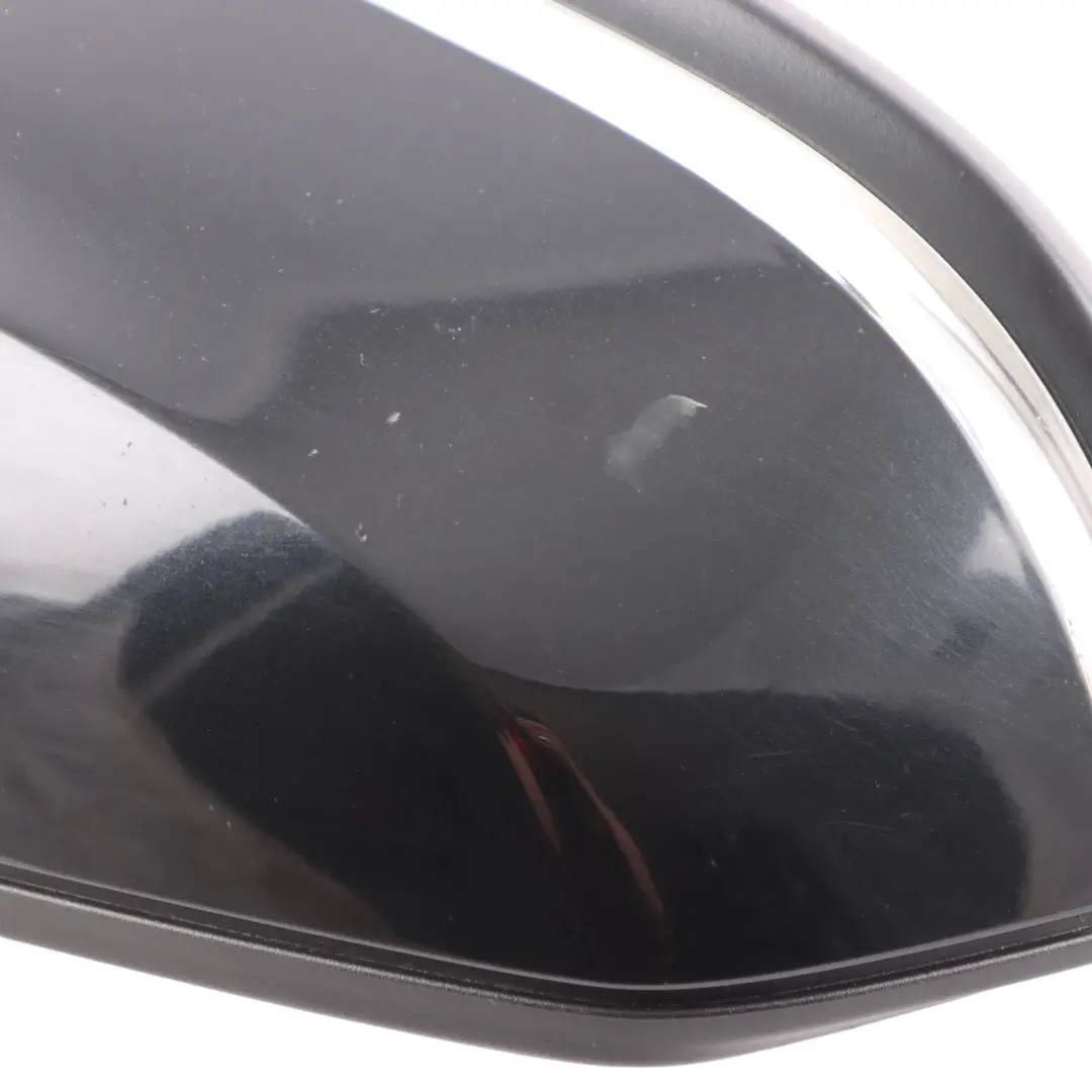 Wing Mirror BMW F30 F31 Heated Right O/S 6 Pins Black Sapphire Metallic - 475