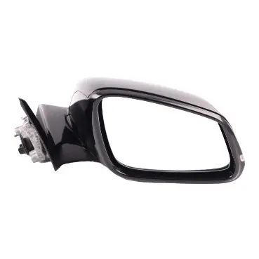 BMW F30 F31 High Gloss Heated Right Wing Mirror O/S Black Sapphire Metallic 475