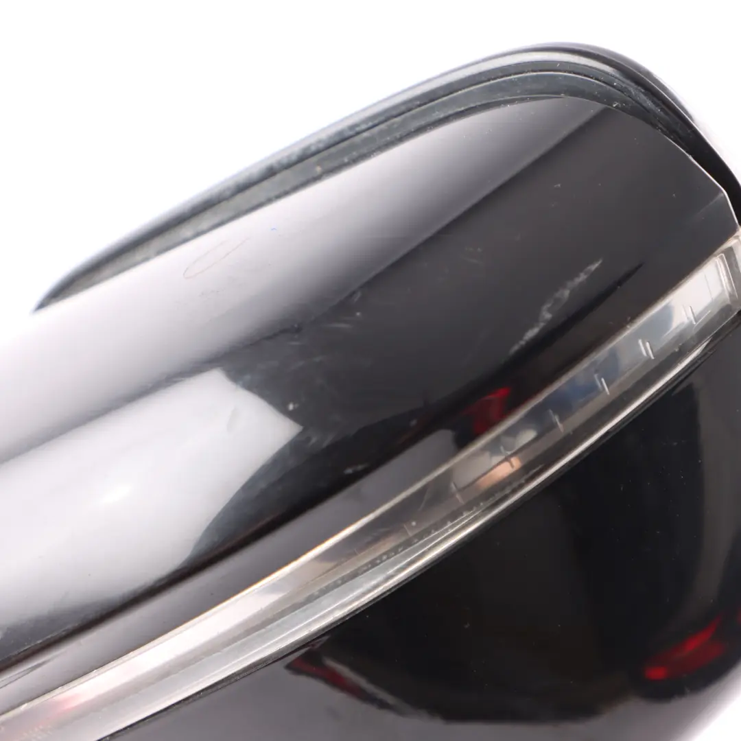 BMW F30 F31 High Gloss Heated Right Wing Mirror O/S Schwarz 2 Black - 668