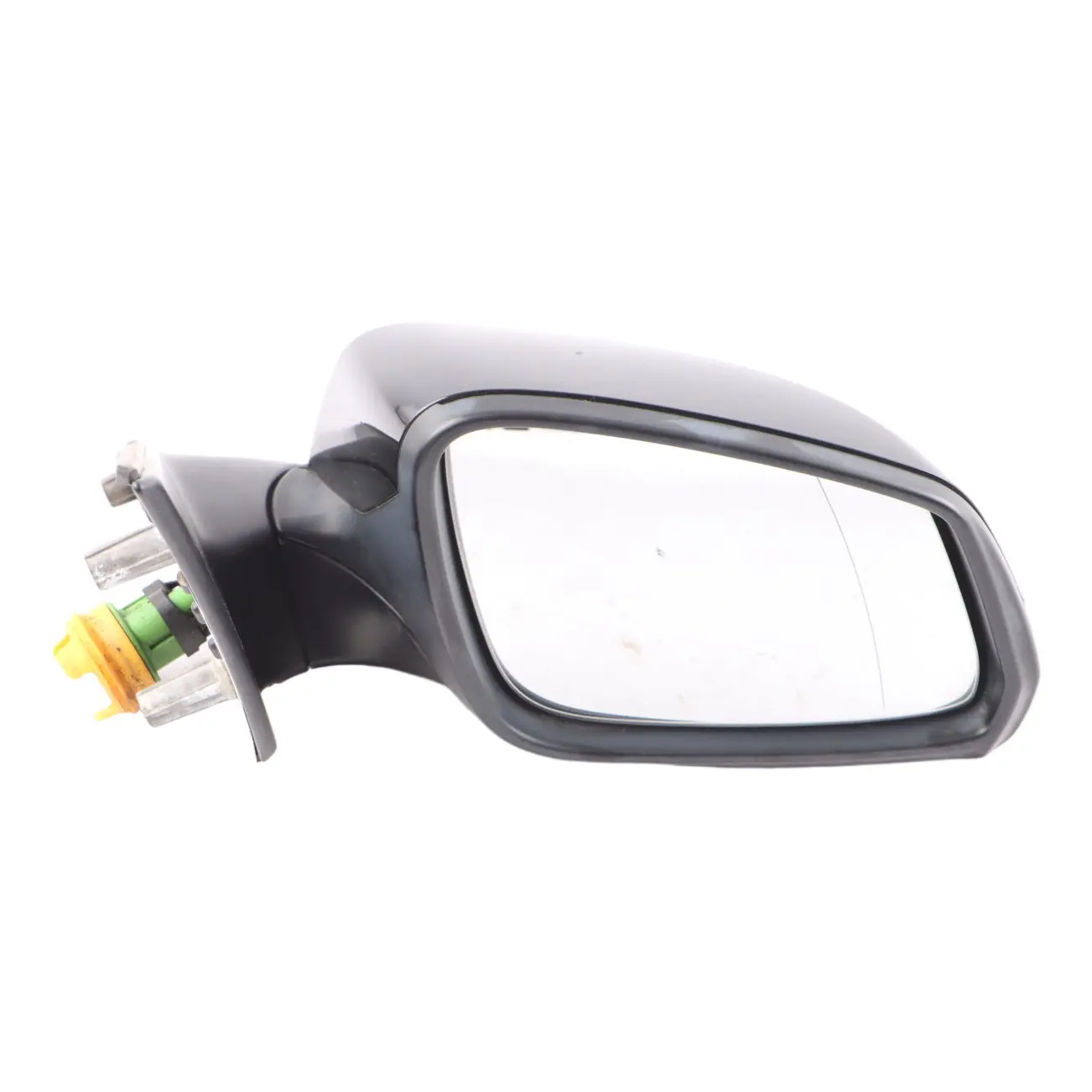 Wing Mirror BMW F10 F11 Heated Right Door O/S Outside Schwarz 2 Black 668