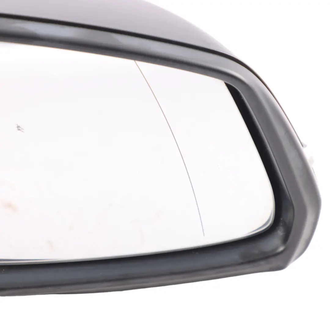Wing Mirror BMW F10 F11 Heated Right Door O/S Outside Schwarz 2 Black 668