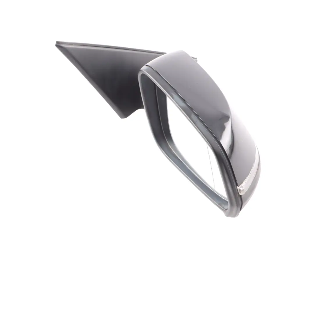 Wing Mirror BMW F10 F11 Heated Right Door O/S Outside Schwarz 2 Black 668