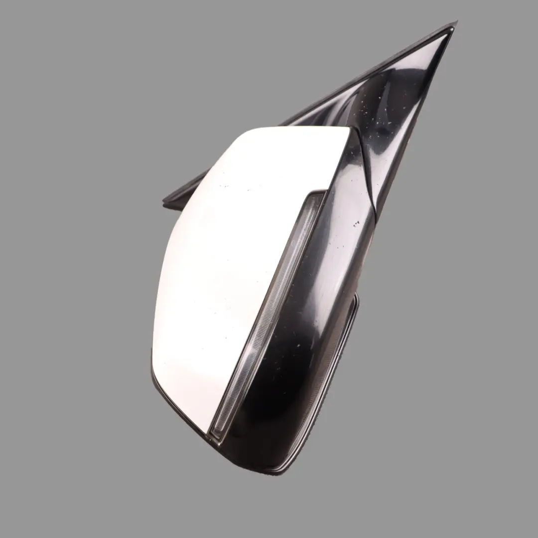 Wing Mirror BMW F10 F11 LCI Heated Right O/S Door Shadow Line Alpine White - 300