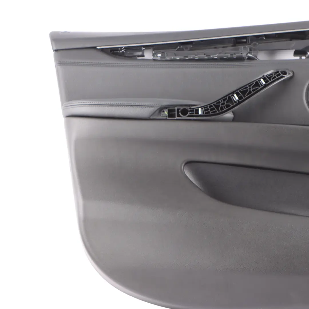 BMW X5 F15 Door Card Front Left N/S Lining Trim Leather Dakota Black 7369953