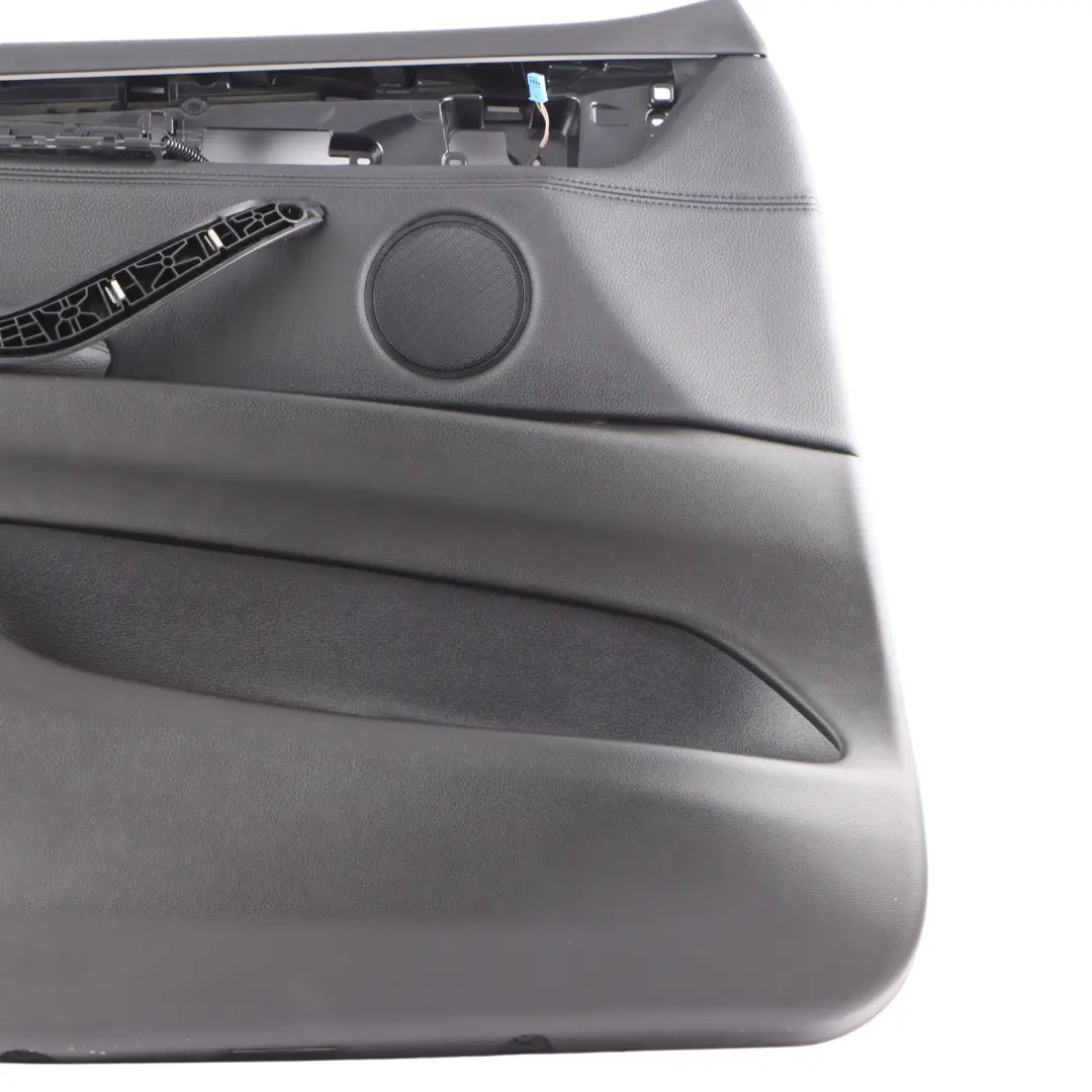 BMW X5 F15 Door Card Front Left N/S Lining Trim Leather Dakota Black 7369953