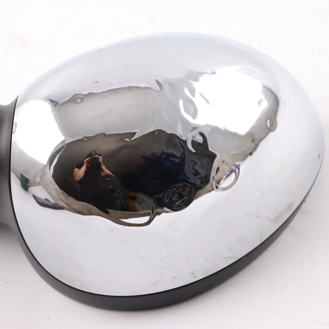 Wing Mirror Mini R55 R56 3 Right Door Power Fold O/S Heated Chrome 7 Pins