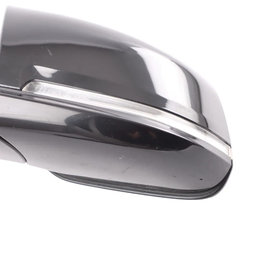 BMW F20 LCI Wing Mirror Cover Heated Door Left N/S Outside 5 Pin Black 7459059