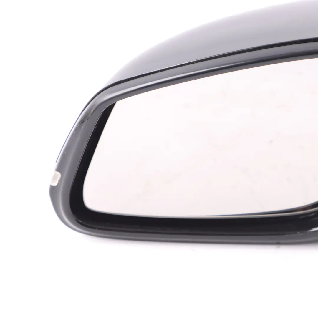 BMW F20 LCI Wing Mirror Cover Heated Door Left N/S Outside 5 Pin Black 7459059