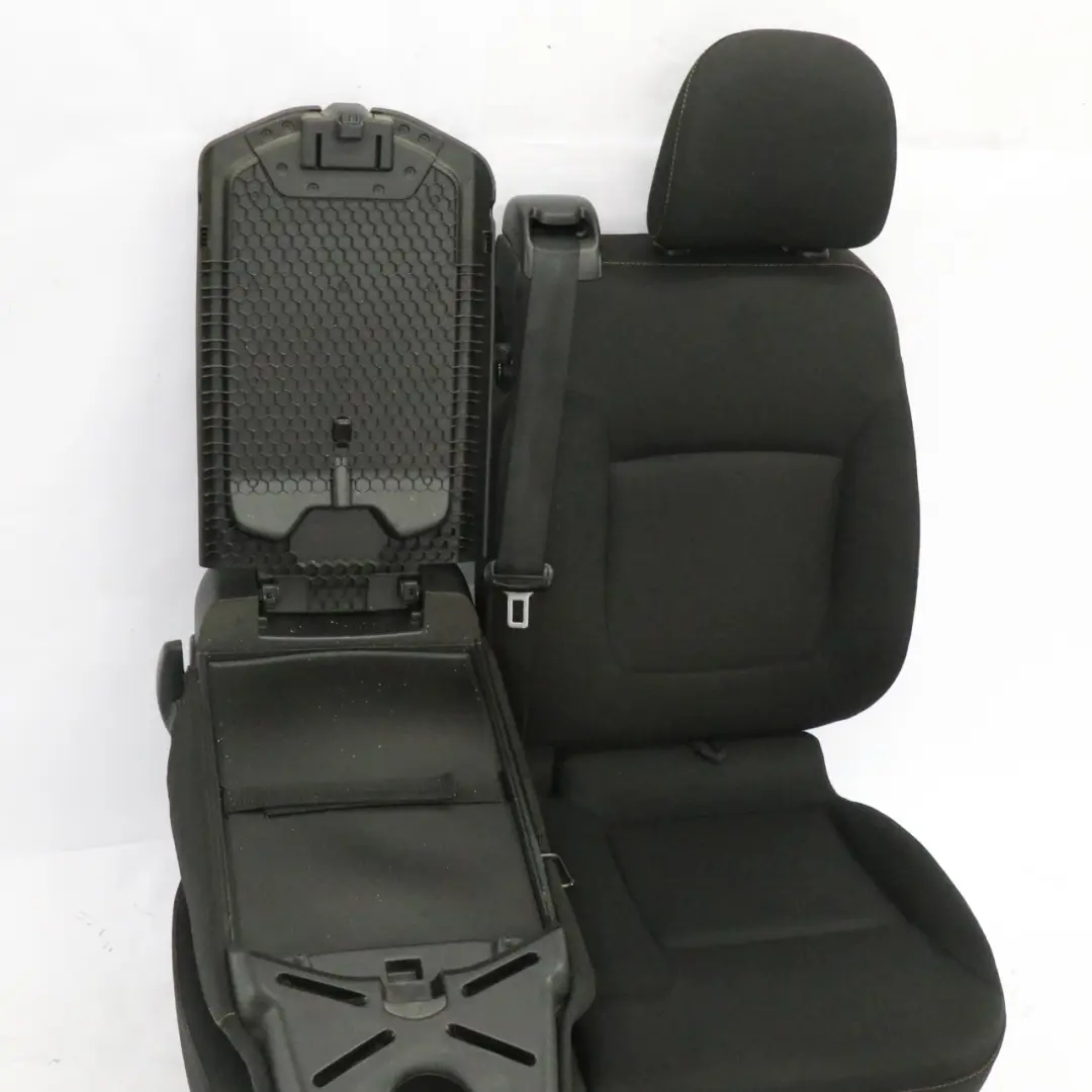 Renault Trafic 3 Front Left Seat Fabric Cloth Black Interior 876716233R