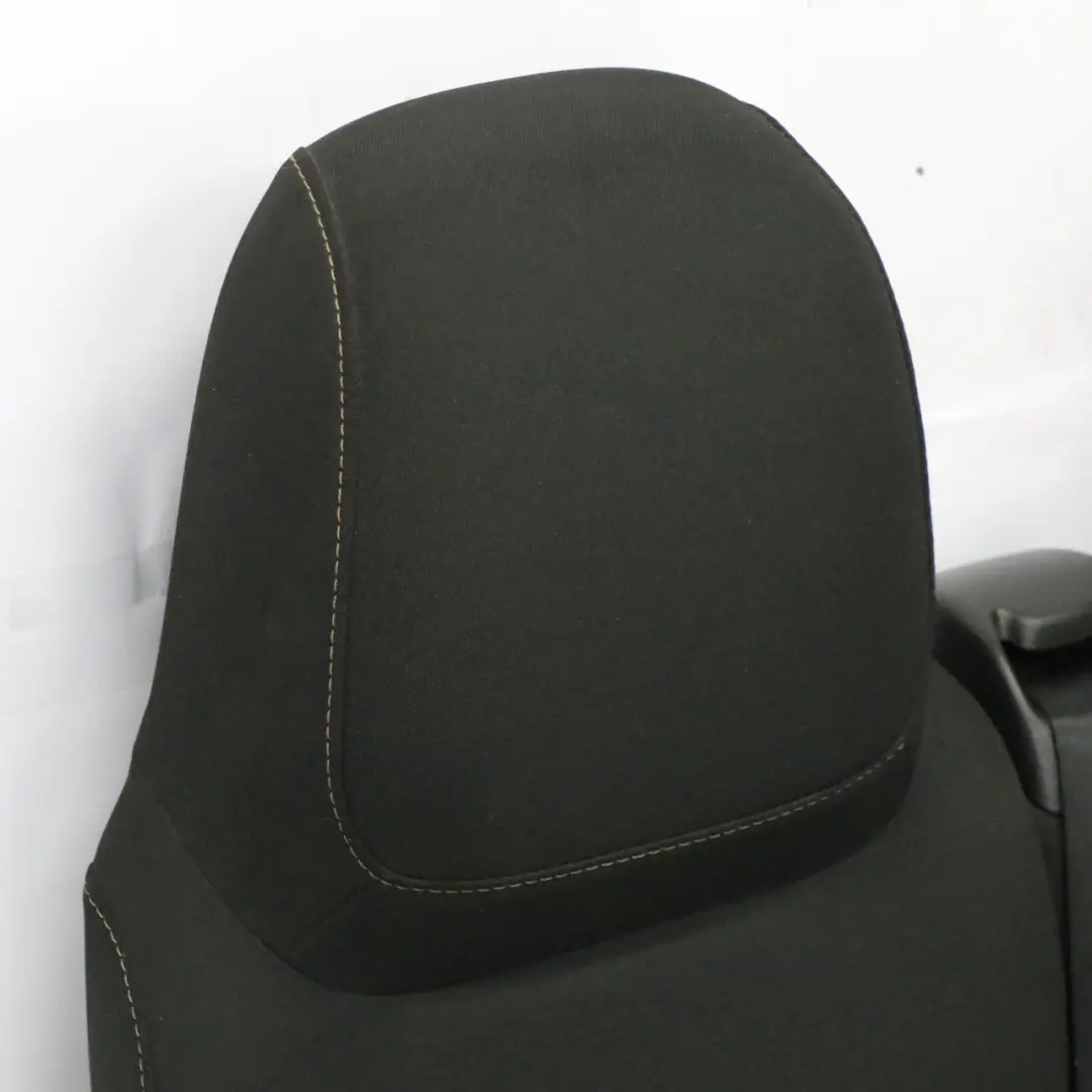 Renault Trafic 3 Front Left Seat Fabric Cloth Black Interior 876716233R