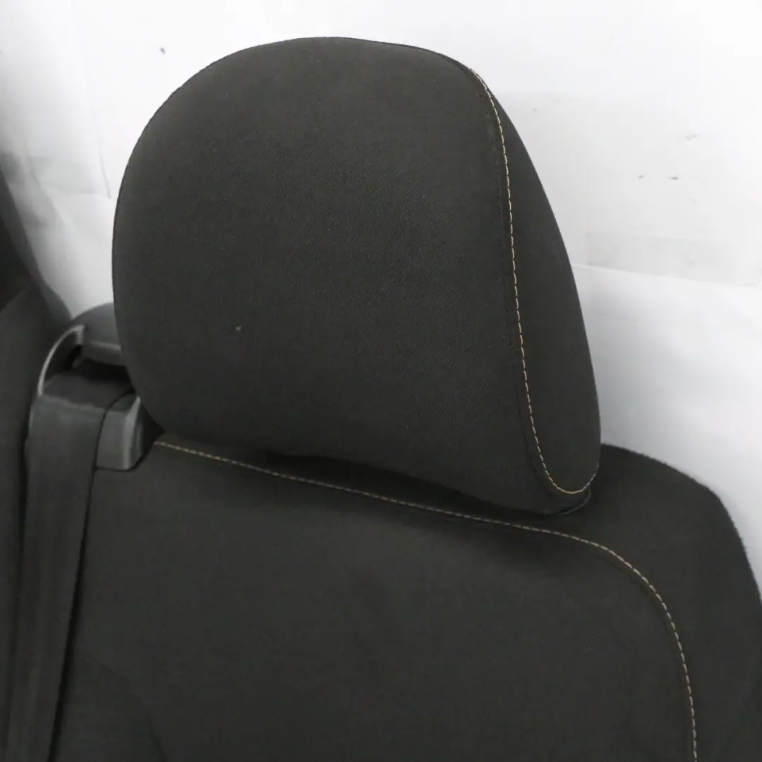 Renault Trafic 3 Front Left Seat Fabric Cloth Black Interior 876716233R