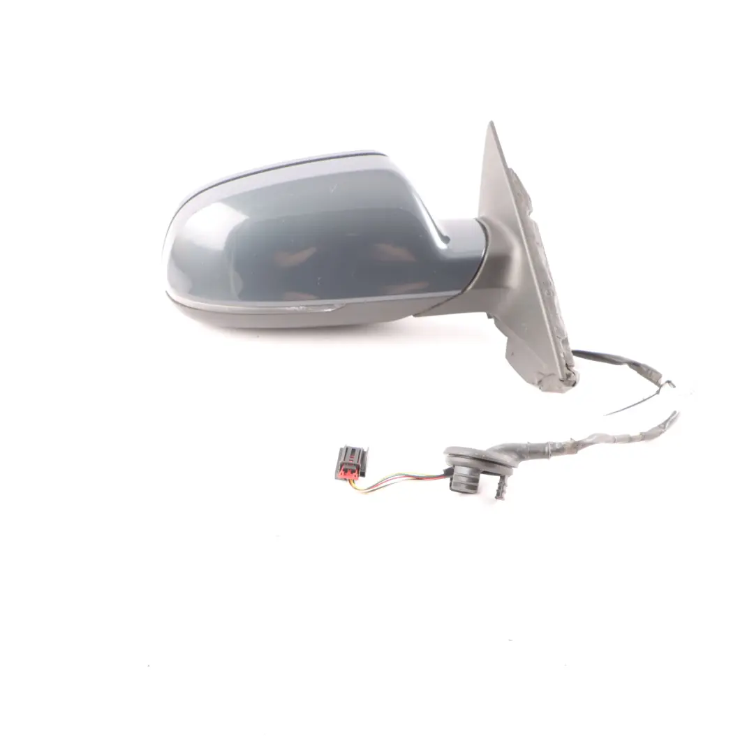 Audi A3 8P Wing Mirror Right O/S Meteor Grey Metallic Z7H