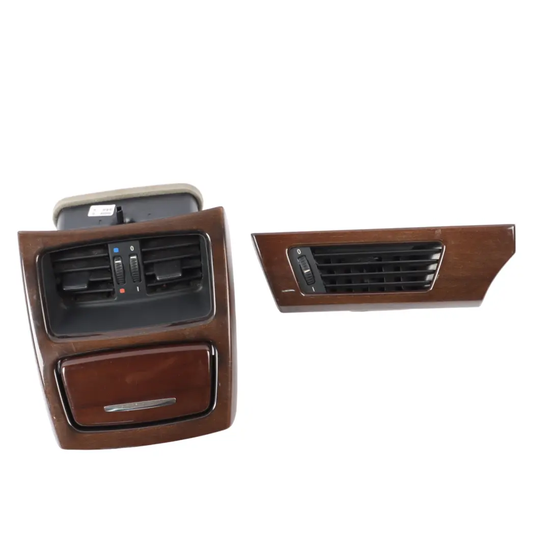 BMW 3 Series 1 E93 LCI Set Trim Console Dashboard Strip Cover Wood Walnut Light