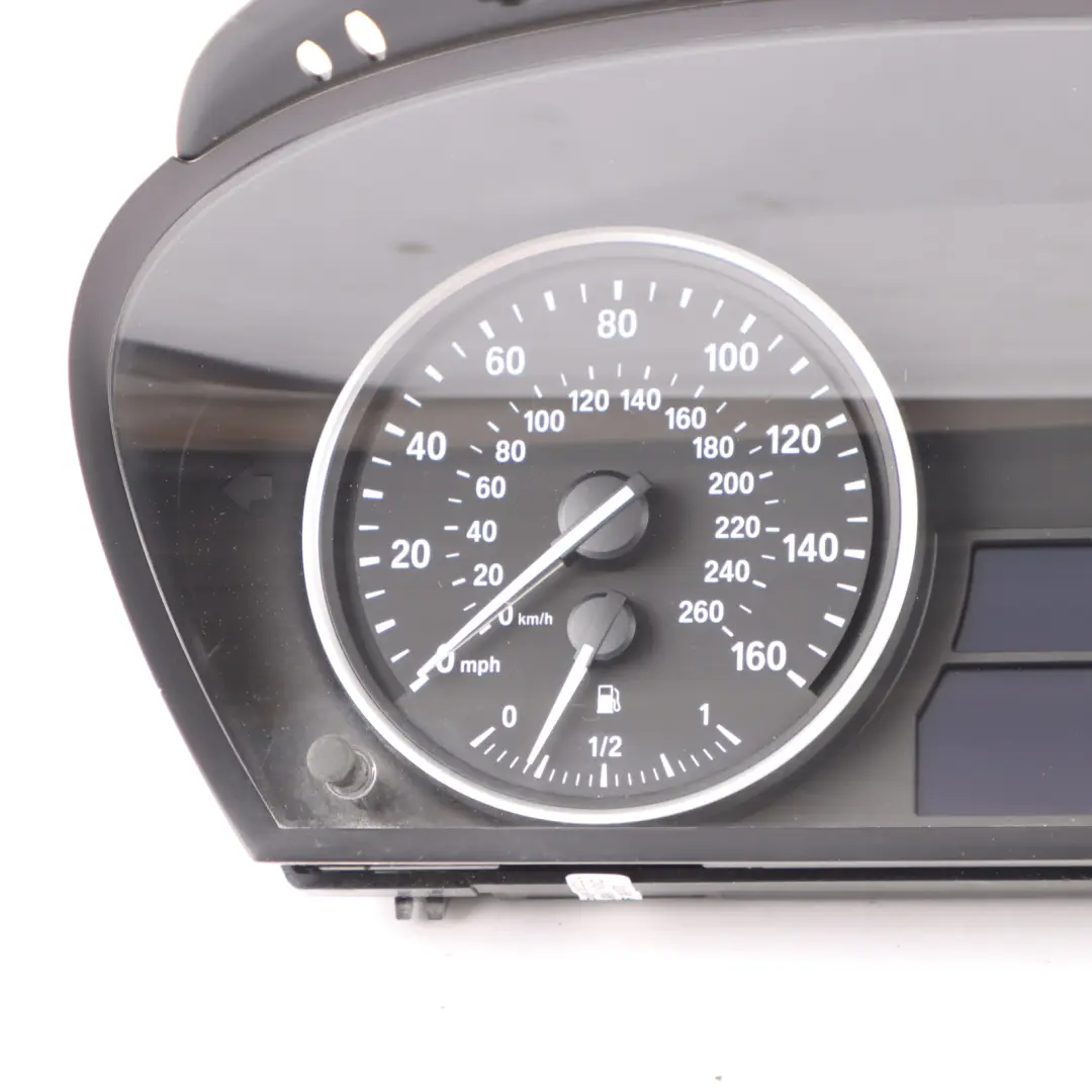 BMW E60 E61 Petrol Instrument Cluster Speedo Clocks MPH Manual 9177252