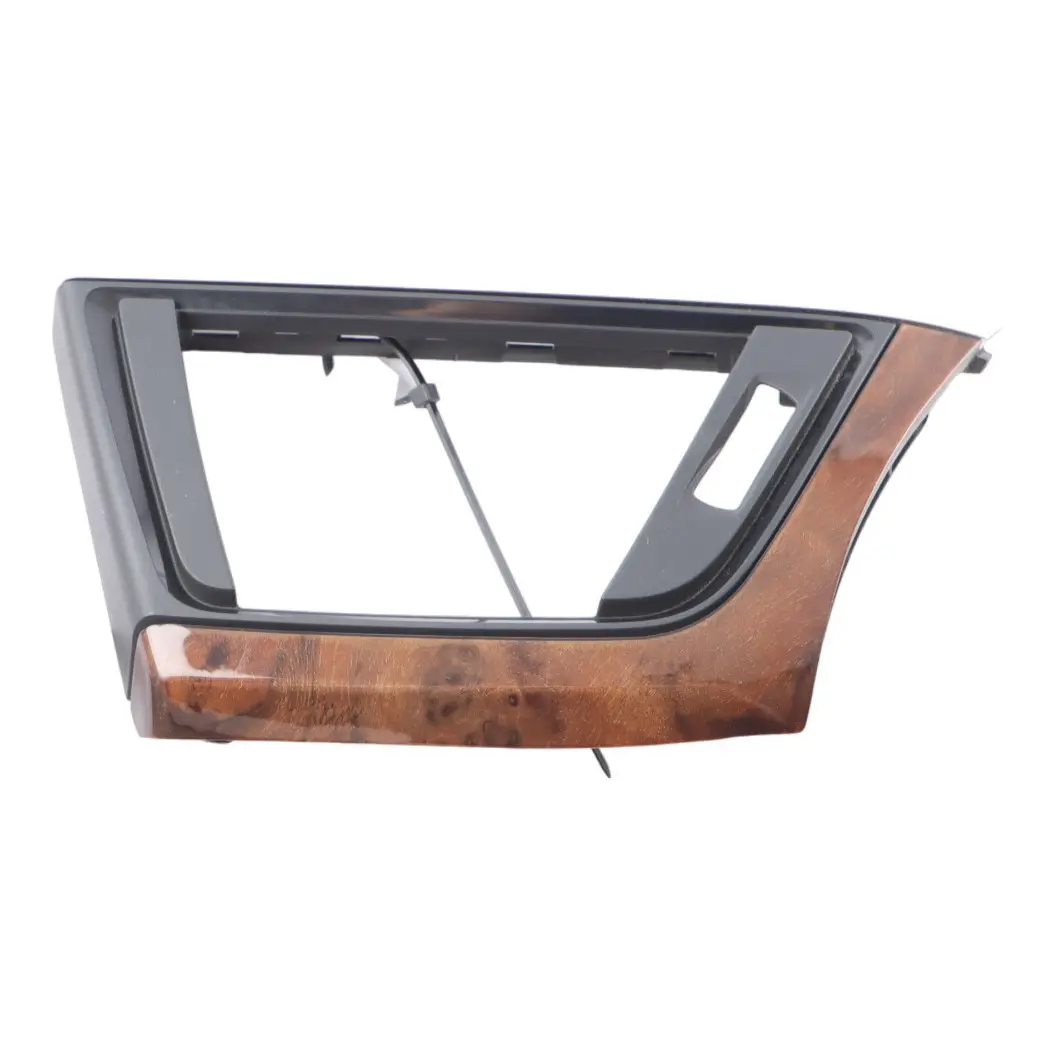 BMW F31 Interior Trim Dashboard Dash Driver's Side Air Cover Wood Burr Walnut