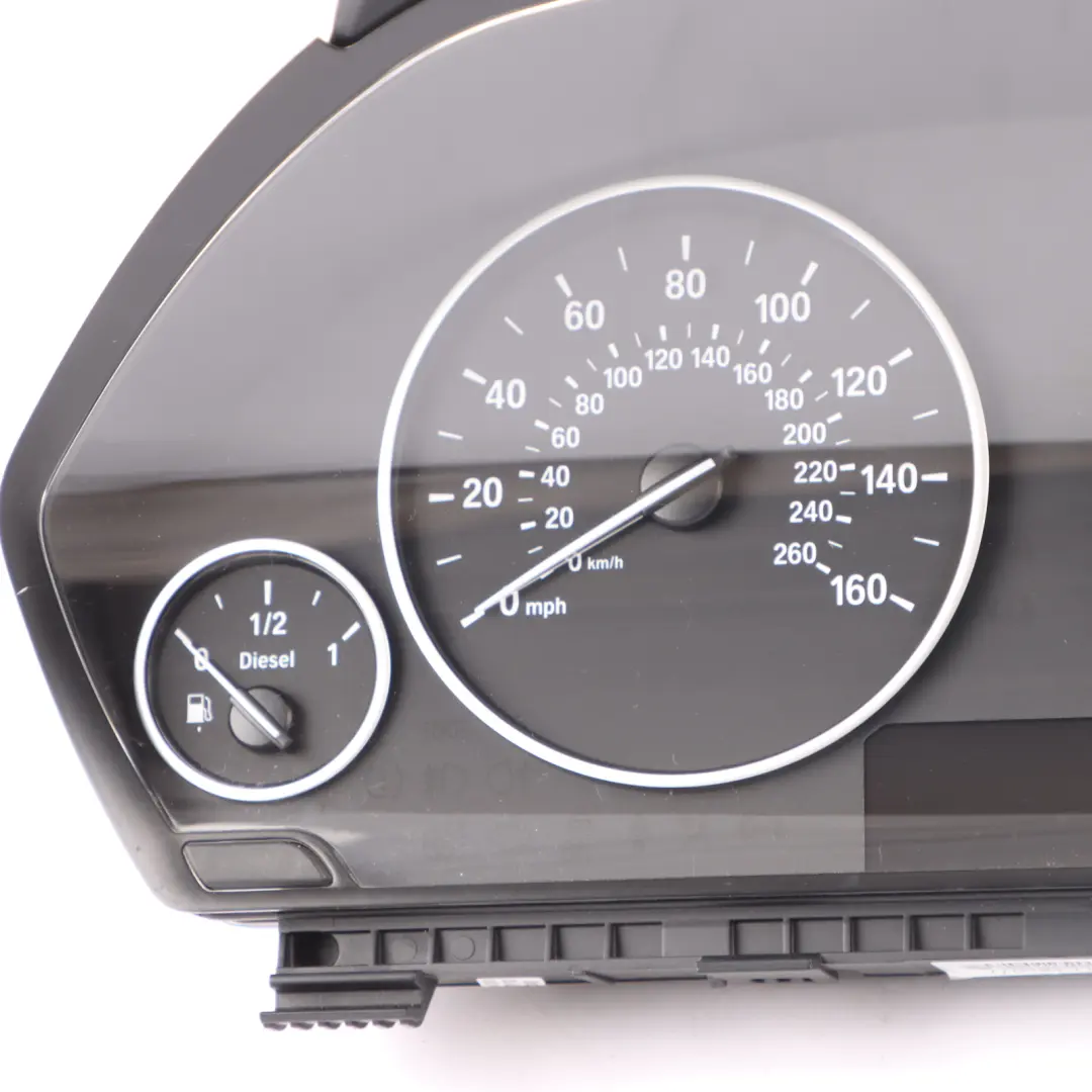 BMW 3 4 Series F30 F31 F32 Instrument Cluster Speedo Clocks MPH Manual 9350138