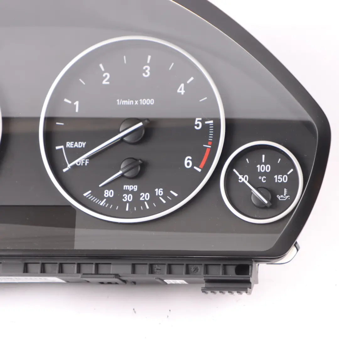 BMW 3 4 Series F30 F31 F32 Instrument Cluster Speedo Clocks MPH Manual 9350138