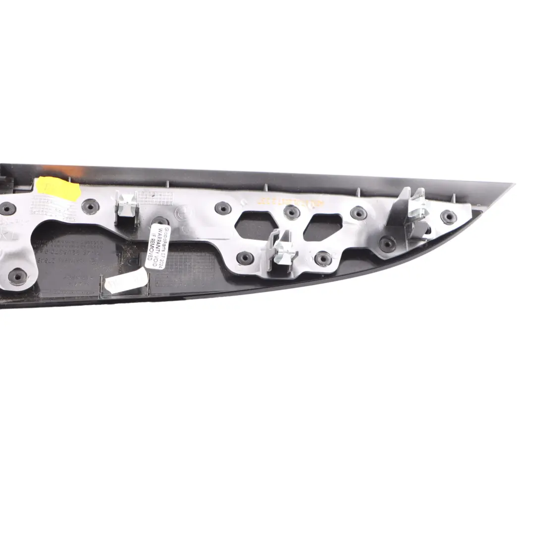 Dashboard Trim BMW F20 F21 LCI Air Vent Left Cover Black Glossy Oxid Silver Left