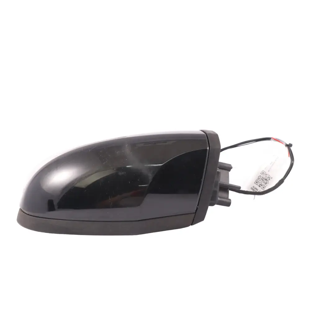 Wing Mirror Mercedes W169 W245 Left N/S Door Outside Night Black Metallic - 696