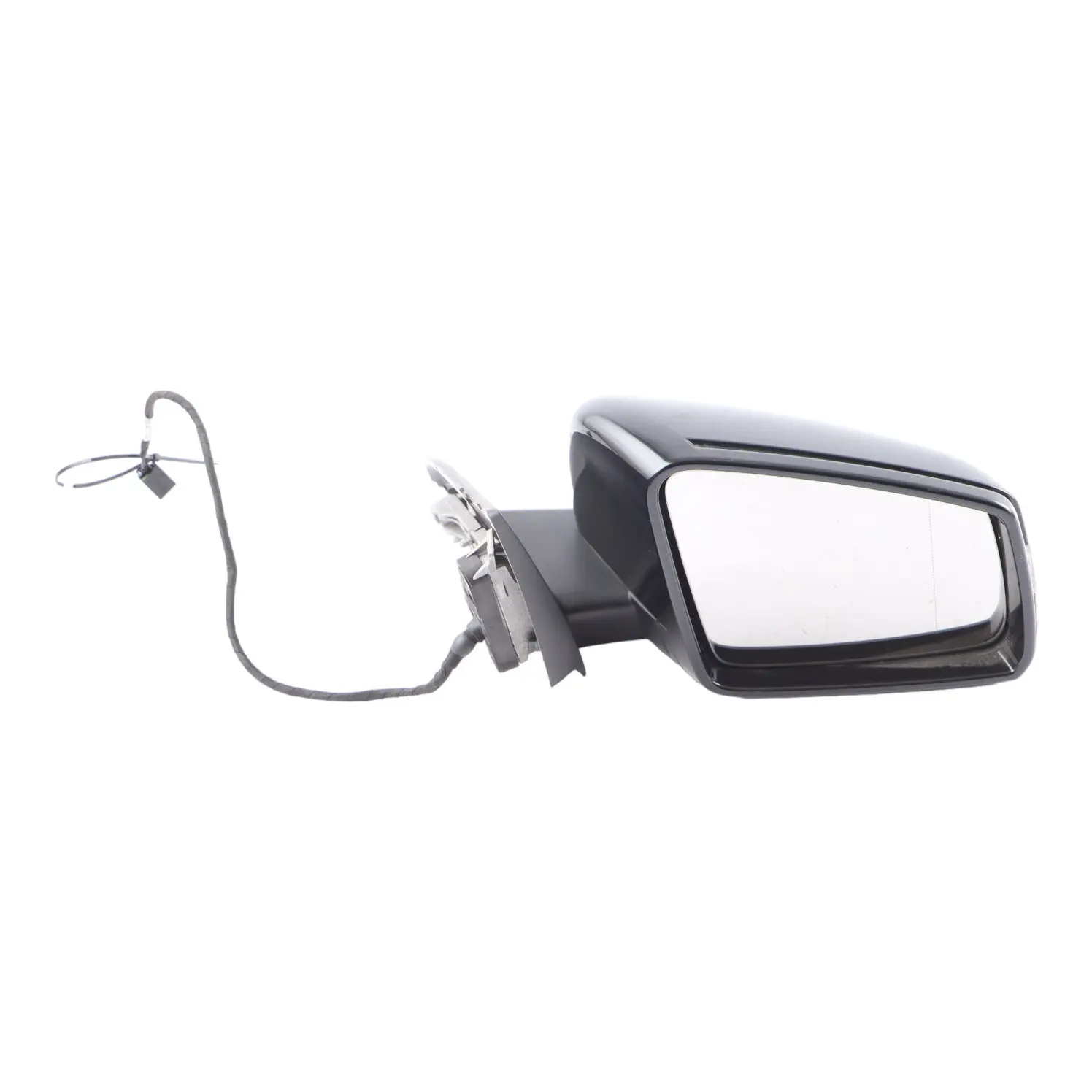 Mercedes W176 Wing Mirror Outside Power Fold Door Right O/S Kosmos Black - 191